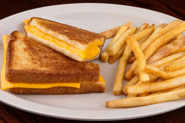 Grilled Cheese Sandwich & Fries
