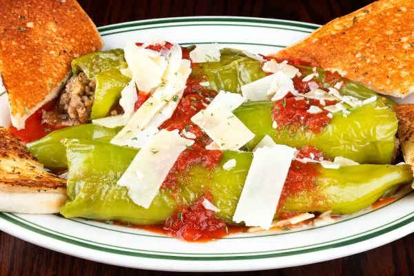 Stuffed Hungarian Hot Peppers