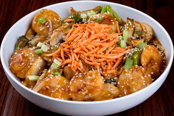 Thai Chili Shrimp Rice Bowl